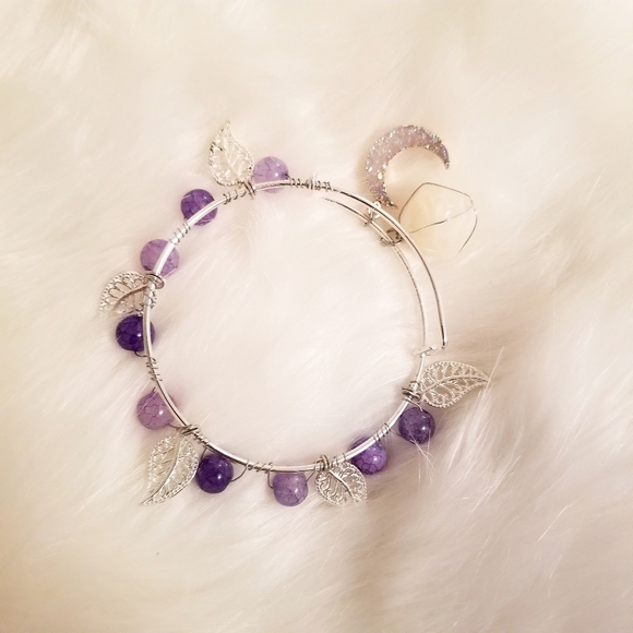 TEESAN Japanese Expandable Bracelet/Bangle - MOON & SUN - Picture 3 of 4